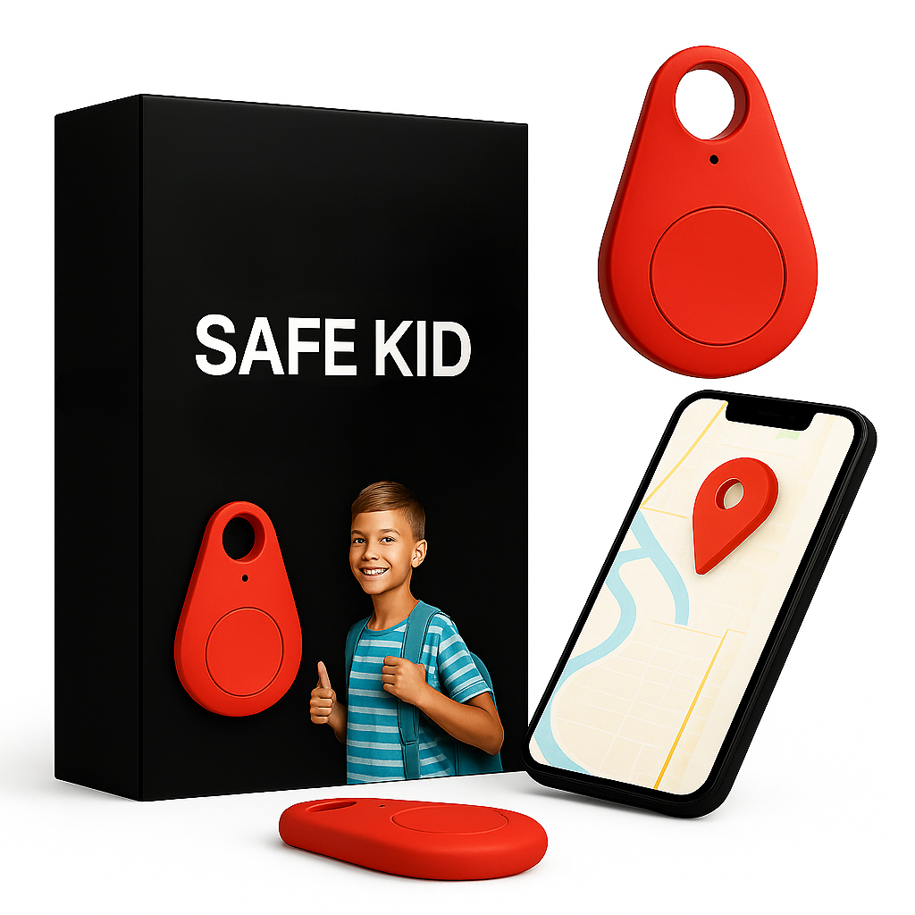 Localizzatore GPS per Bambini | Impermeabile, Posizione in Tempo Reale e Avvisi SOS per la Sicurezza dei Bambini
