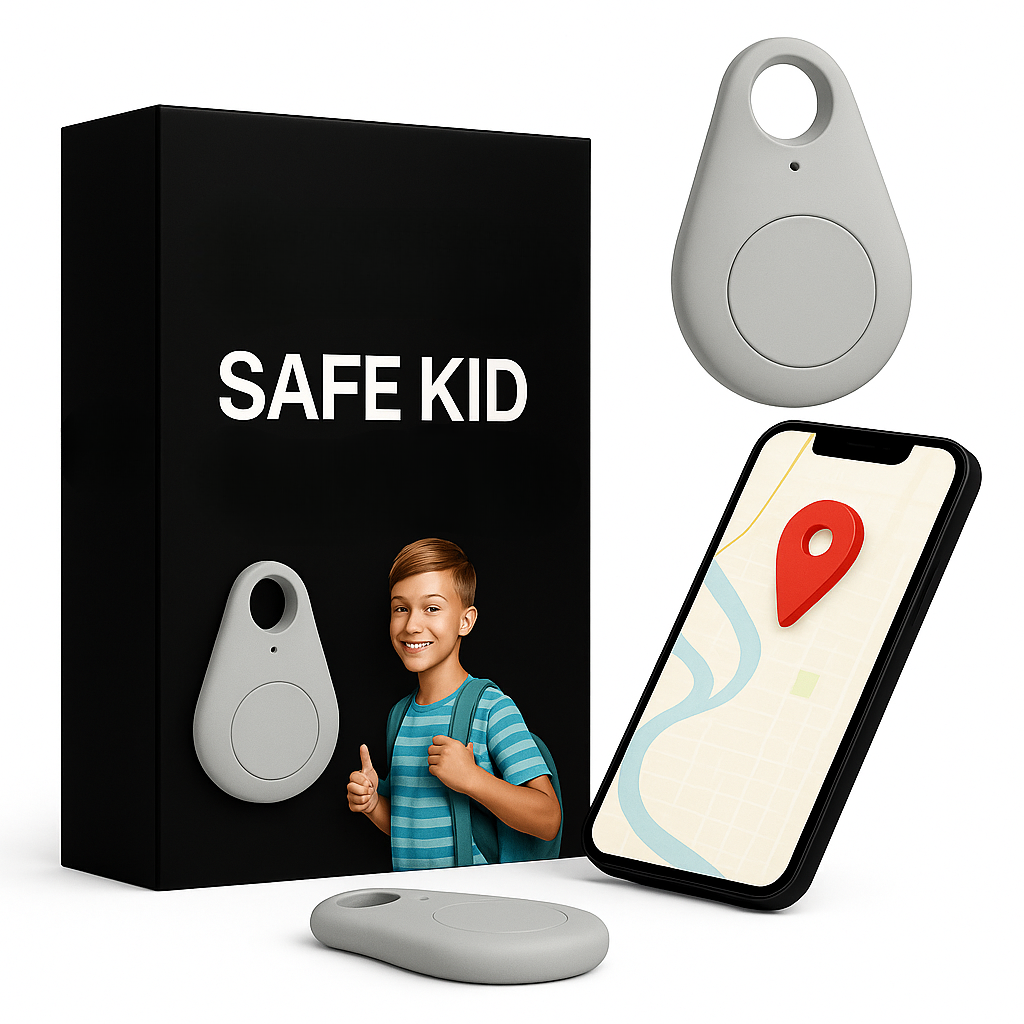 Localizzatore GPS per Bambini | Impermeabile, Posizione in Tempo Reale e Avvisi SOS per la Sicurezza dei Bambini