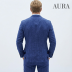 Men’s Tailored Two-Piece Linen Suit