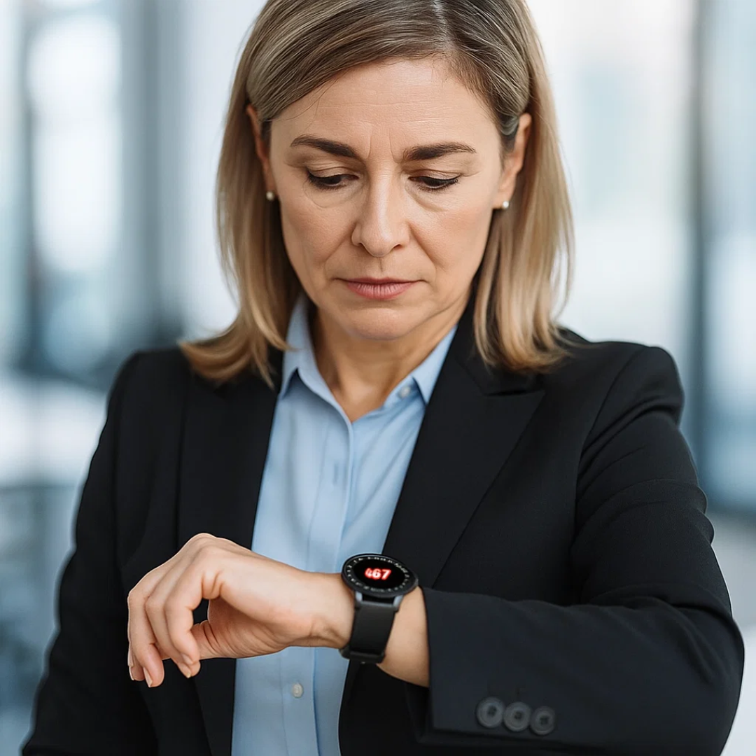 Smartwatch mit EKG und Blutdruck – medizinische Uhr mit EKG Funktion, Vorhofflimmern Smartwatch