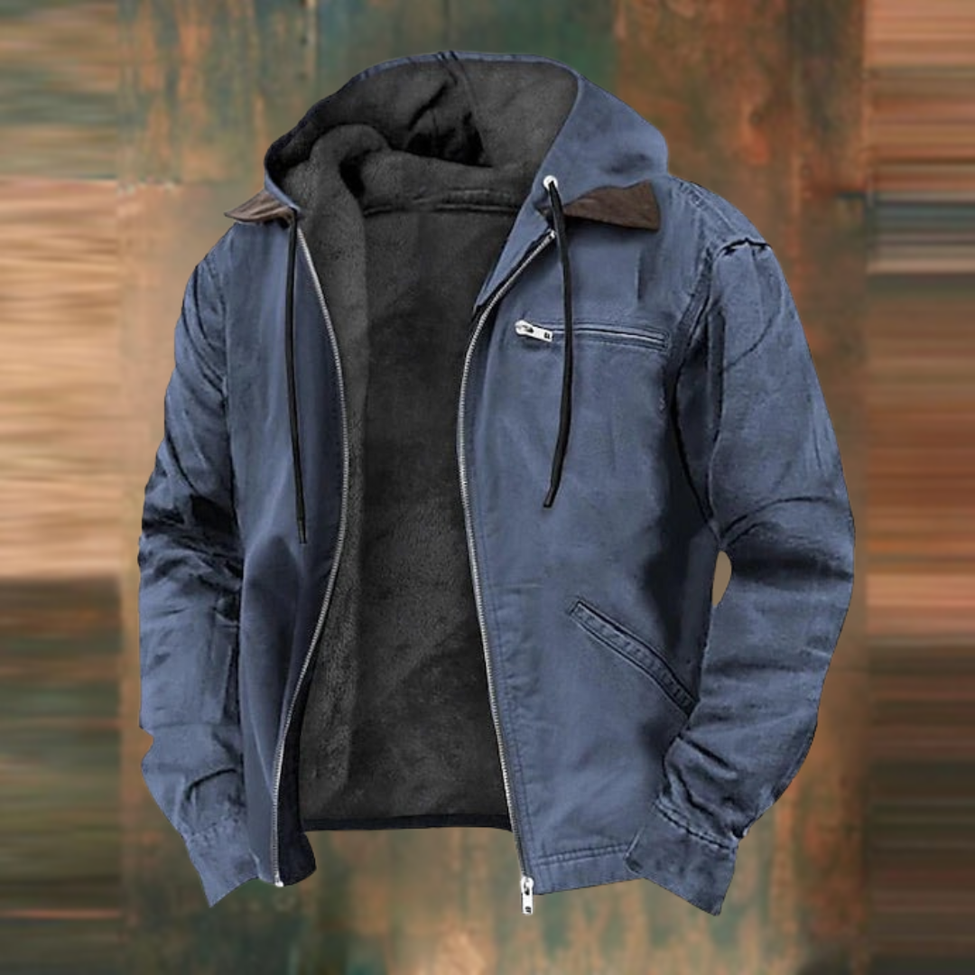 Men's Waterproof Autumn Jacket | Cozy Lining, Weather Protection & Functional Pockets for Casual and Formal Wear