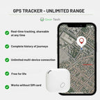 Localizzatore GPS per Auto | Tracciamento in Tempo Reale, Impermeabile IP67 e Nessun Abbonamento Richiesto per Utenti iOS