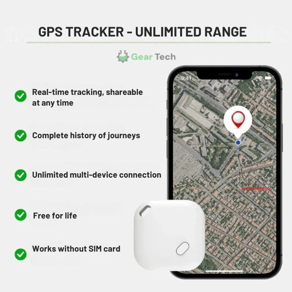 Localizzatore GPS per Auto | Tracciamento in Tempo Reale, Impermeabile IP67 e Nessun Abbonamento Richiesto per Utenti iOS