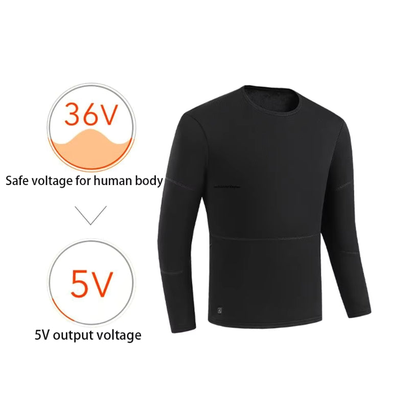 Beheiztes Thermo Oberteil – Heizjacke für Damen & Herren