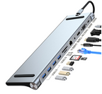 11-in-1 Laptop Dockingstation – Dock für MacBook Pro kompatibel mit i-Tec Zubehör