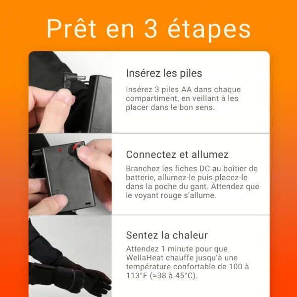 Wasserdichte beheizte Handschuhe für den Winter – langanhaltende Wärme und Touchscreen