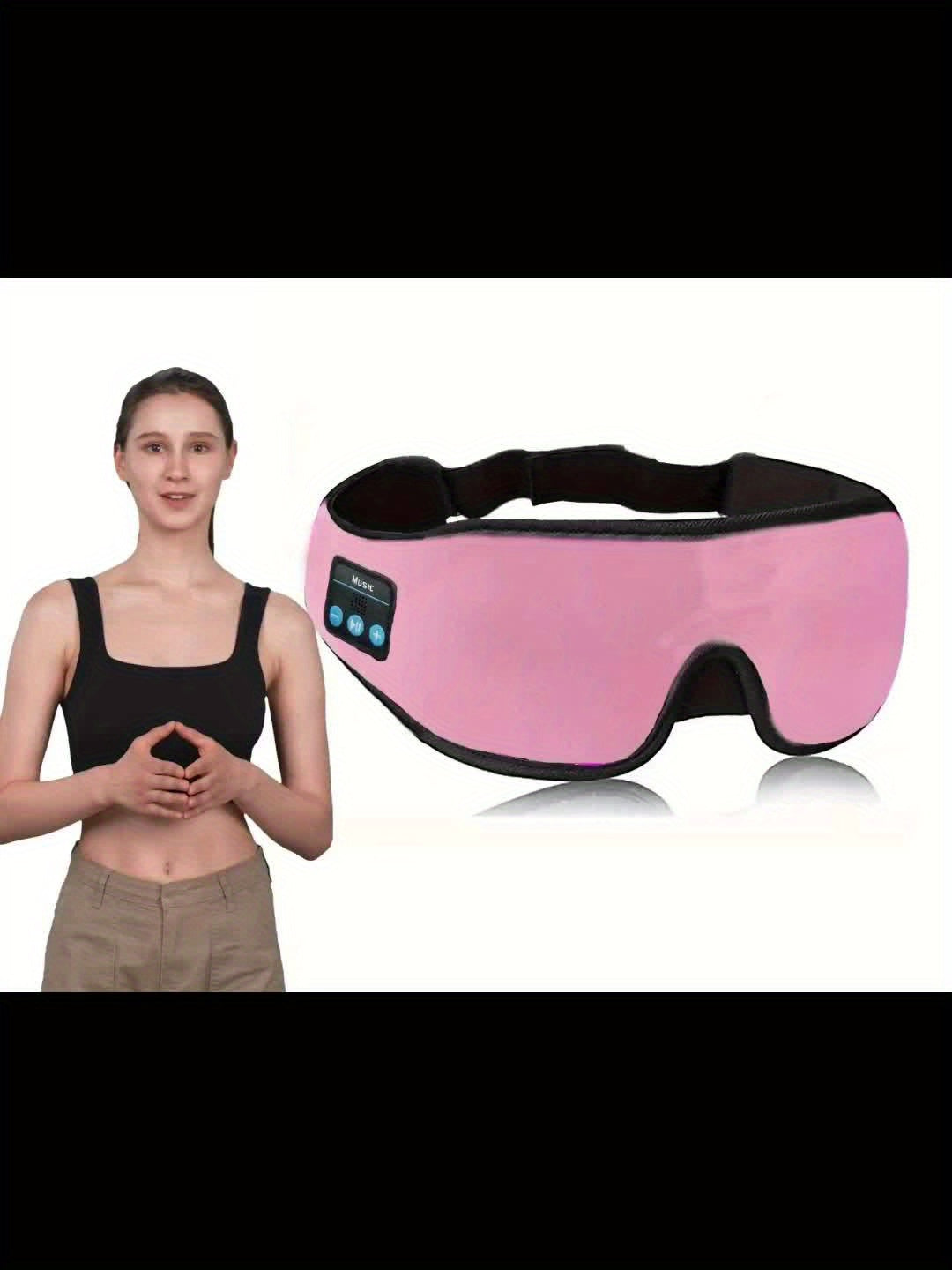 Bluetooth Schlafmaske mit Kopfhörern – Musik und Komfort für entspannten Schlaf