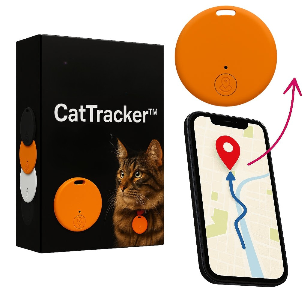 Localizzatore GPS per Gatti | Leggero, Impermeabile e Tracciamento in Tempo Reale per Gatti Avventurosi
