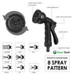 Tubo da Giardino Estensibile 30m | Anti-Piegatura, Senza Grovigli & Ultra Resistente per Grandi Giardini