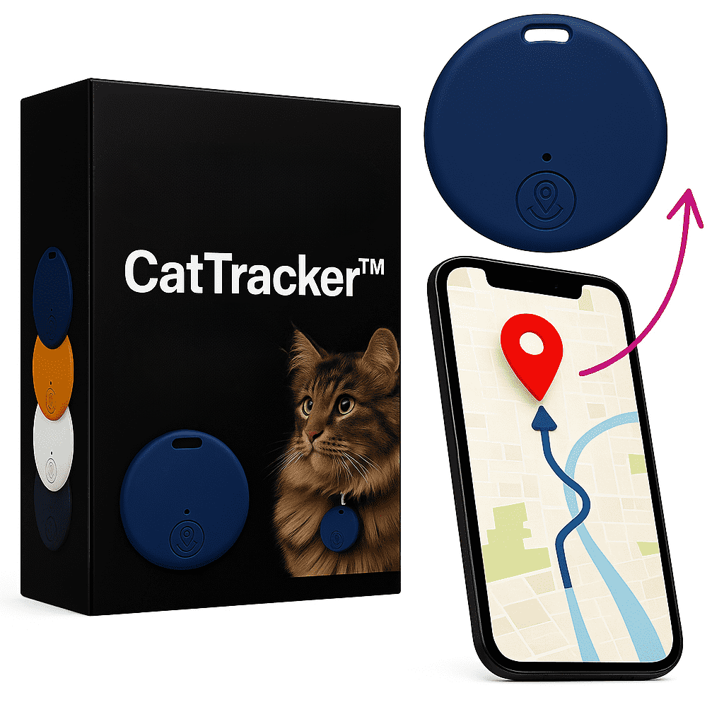 Localizzatore GPS per Gatti | Leggero, Impermeabile e Tracciamento in Tempo Reale per Gatti Avventurosi