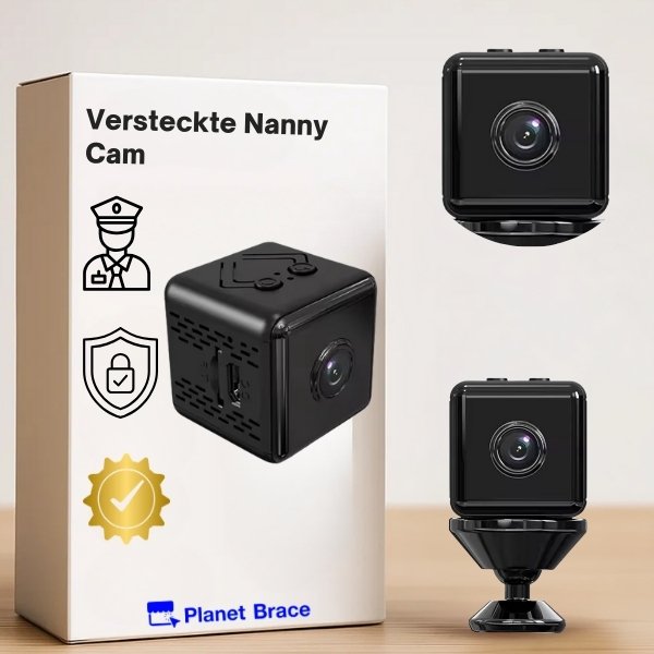 Caméra nounou cachée – Caméra de surveillance bébé & enfant sans fil