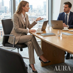 Women’s Tailored 3-Piece Suit Set | Versatile, All-Season Outfit for Work, Business Meetings & Evening Events