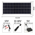 12 Volt DC Solar Panel 1000W – High‑Efficiency Outdoor Solar Module with Controller for RV/Auto