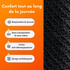 Wiederaufladbare Heizsocken – einstellbare Wärme, Komfort und Schutz gegen Kälte im Winter – waschbare und wasserdichte Heizsohlen