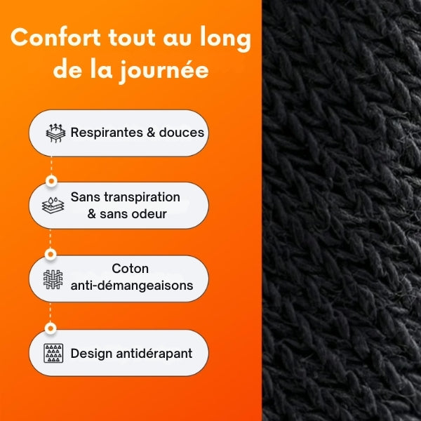 Wiederaufladbare Heizsocken – einstellbare Wärme, Komfort und Schutz gegen Kälte im Winter – waschbare und wasserdichte Heizsohlen