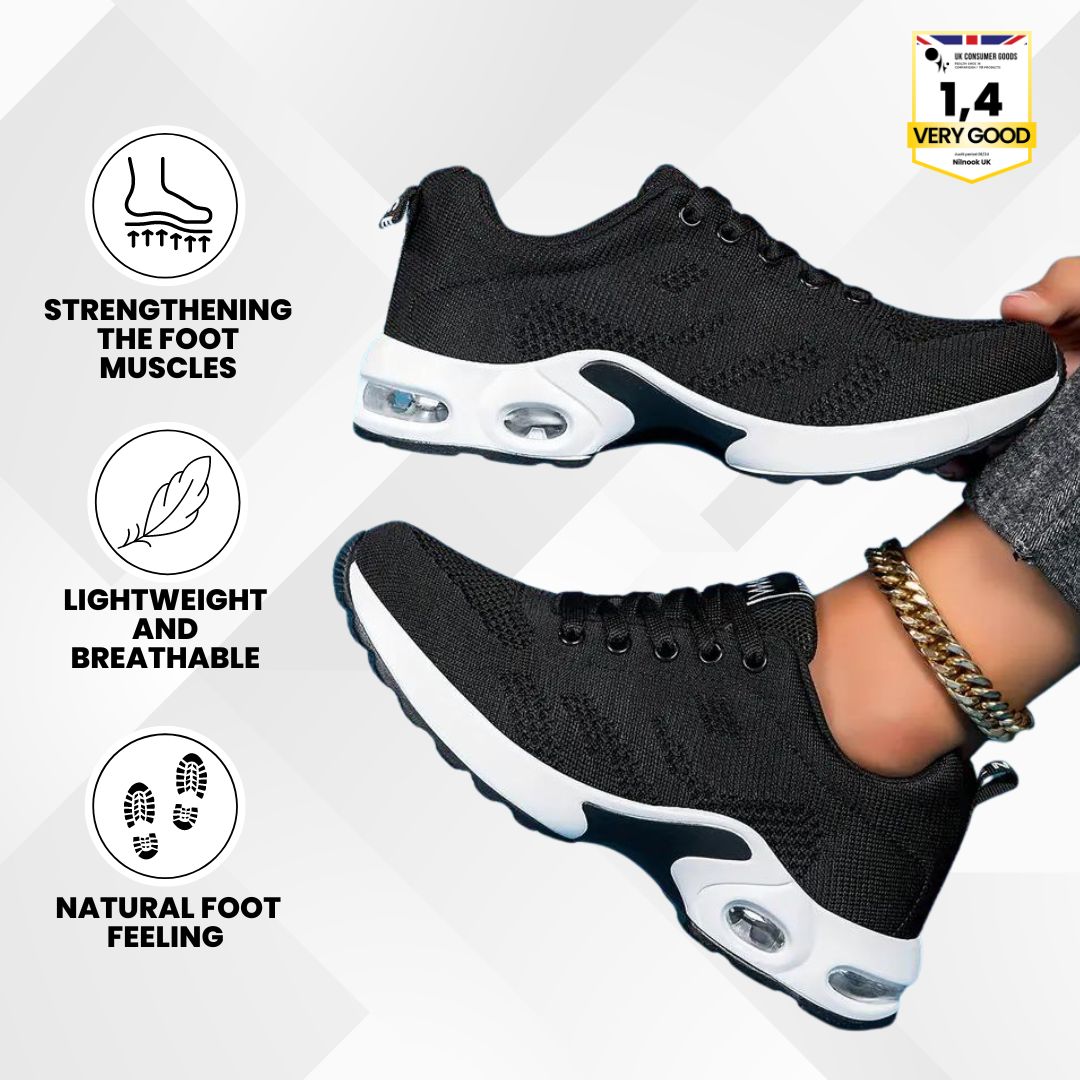 Ergonomic Non-Slip Shoes for Women | Ultra-Light, Breathable & Ideal for Foot Health and Comfort