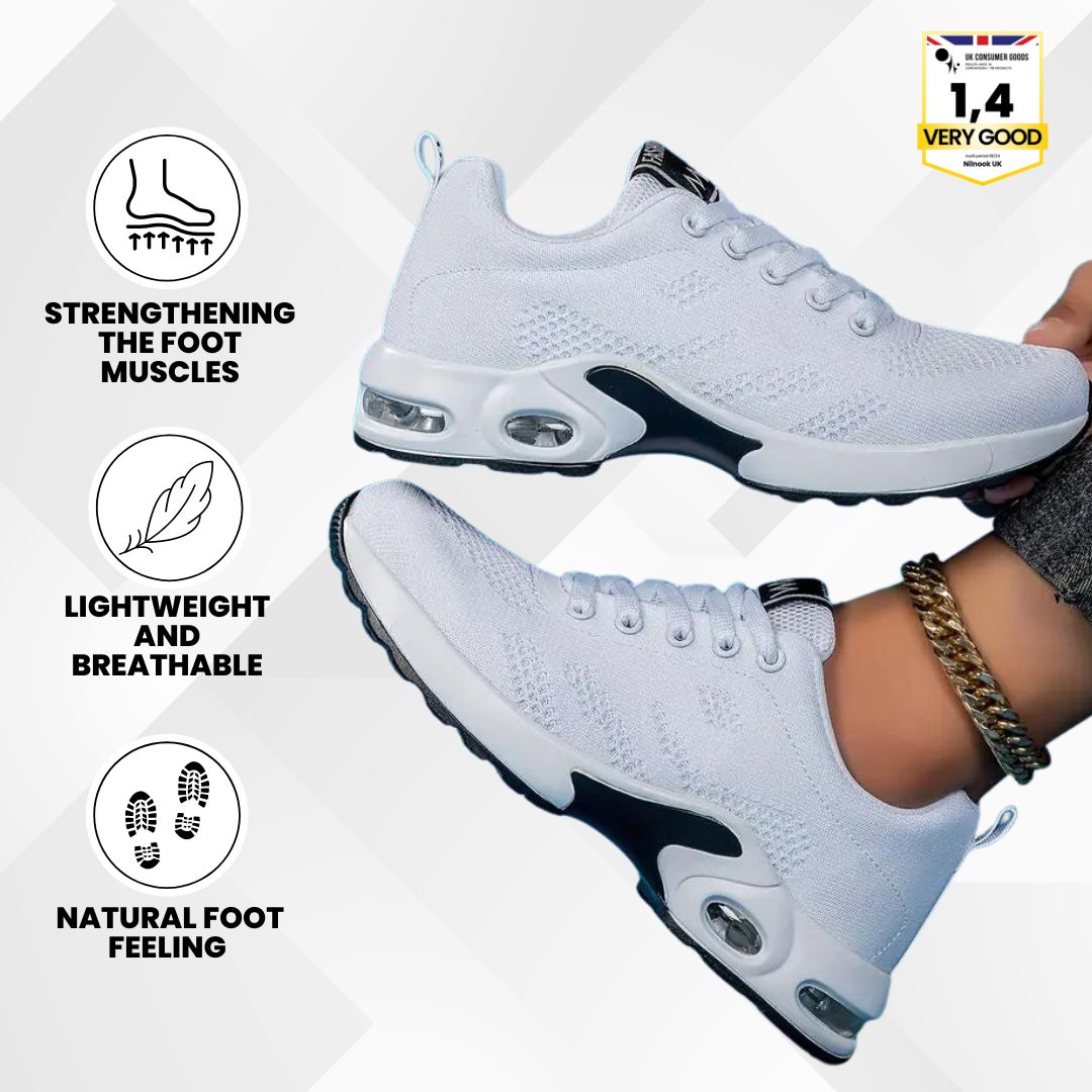 Ergonomic Non-Slip Shoes for Women | Ultra-Light, Breathable & Ideal for Foot Health and Comfort