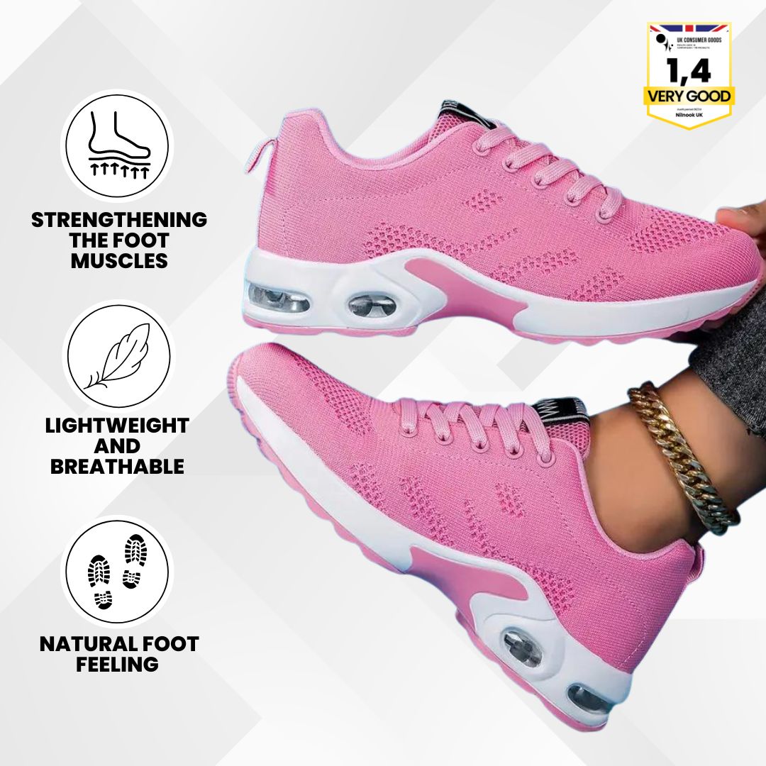Ergonomic Non-Slip Shoes for Women | Ultra-Light, Breathable & Ideal for Foot Health and Comfort