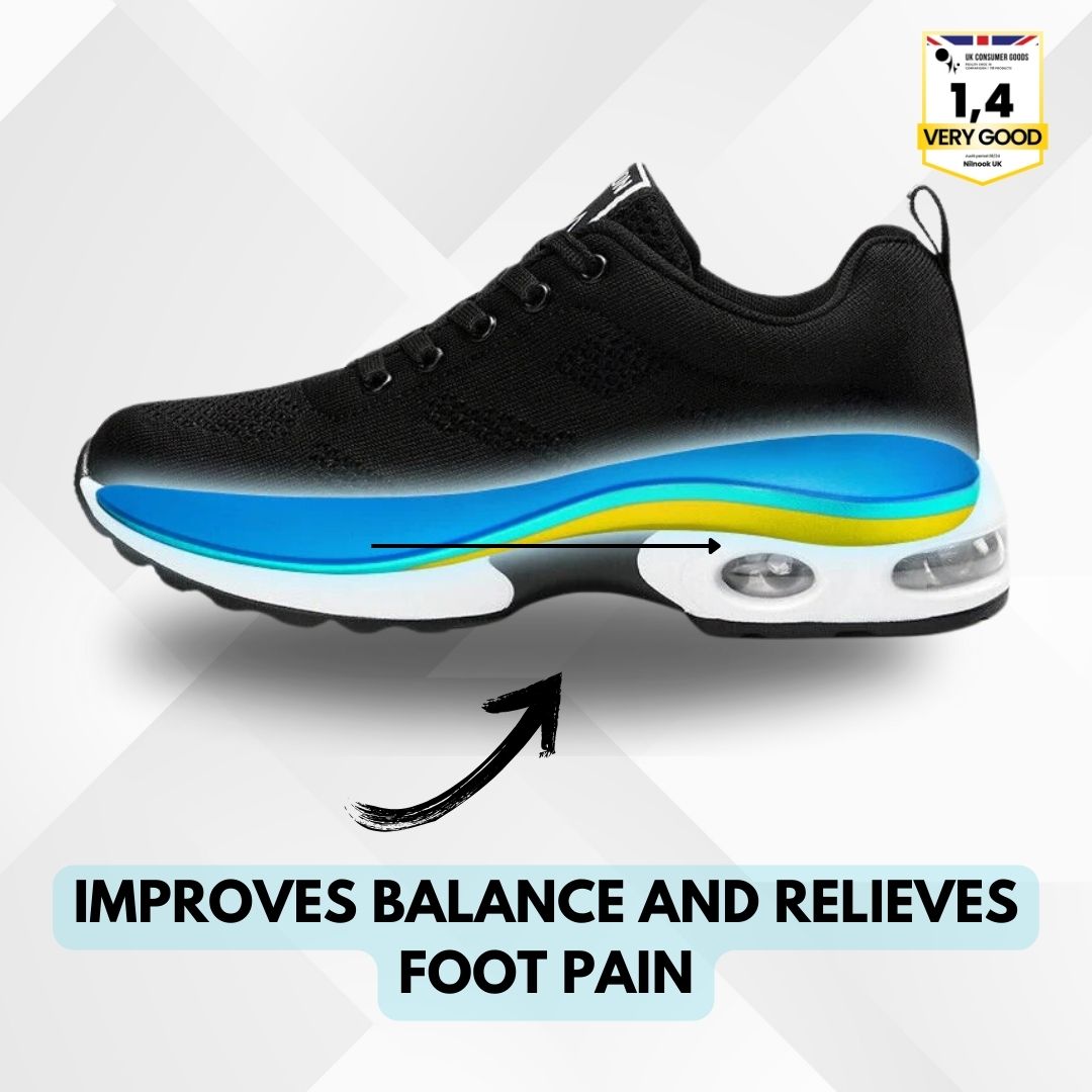 Ergonomic Non-Slip Shoes for Women | Ultra-Light, Breathable & Ideal for Foot Health and Comfort