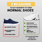 Ergonomic Non-Slip Shoes for Women | Ultra-Light, Breathable & Ideal for Foot Health and Comfort