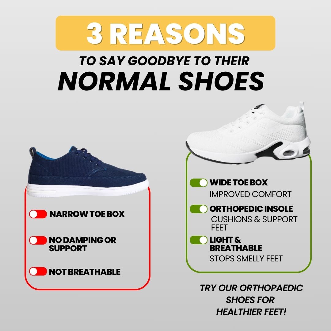 Ergonomic Non-Slip Shoes for Women | Ultra-Light, Breathable & Ideal for Foot Health and Comfort