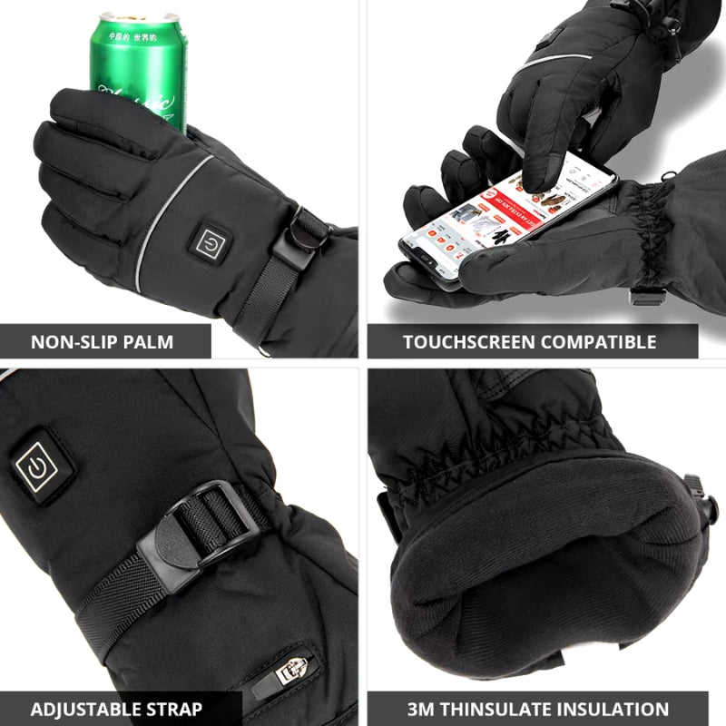 Beheizte Winterhandschuhe – Ideal für Outdoor Aktivitäten