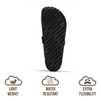 Men Leather Slip On - Closed Toes Slippers