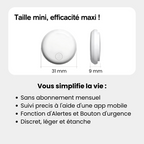 Traceur GPS enfant sans abonnement compact avec suivi en temps réel, gps enfant adapté à l’enfance