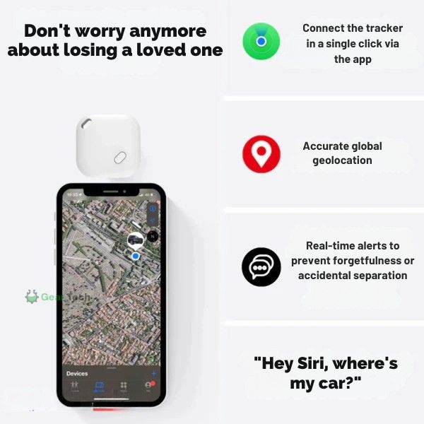Localizzatore GPS per Auto | Tracciamento in Tempo Reale, Impermeabile IP67 e Nessun Abbonamento Richiesto per Utenti iOS