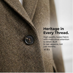 Tweed Blazer For Women - Winter Blazer