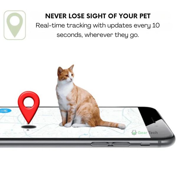 Collare GPS per Animali | Impermeabile, Regolabile e con Portata Illimitata per Cani e Gatti