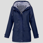 Women’s Waterproof & Windproof Hooded Jacket | Lightweight, Adjustable Fit & Ideal for Spring, Autumn & Mild Winter Weather
