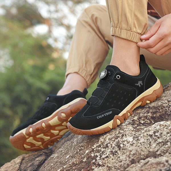 Men's Orthopedic Walking Shoes | Supportive Cushioned Sole & Durable Non-Slip Outsole for Comfort and Stability