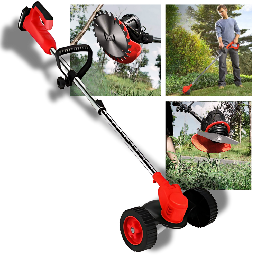 Coupe-bordures électrique sans fil 3 en 1 – coupe-herbe à batterie pour entretien jardin cocoon