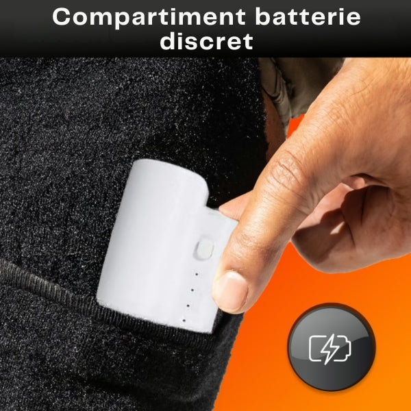 Wiederaufladbare Heizsocken – einstellbare Wärme, Komfort und Schutz gegen Kälte im Winter – waschbare und wasserdichte Heizsohlen