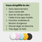 Traceur GPS pour vélo étanche et discret avec gps sur vélo et miniature GPS tracker longue distance