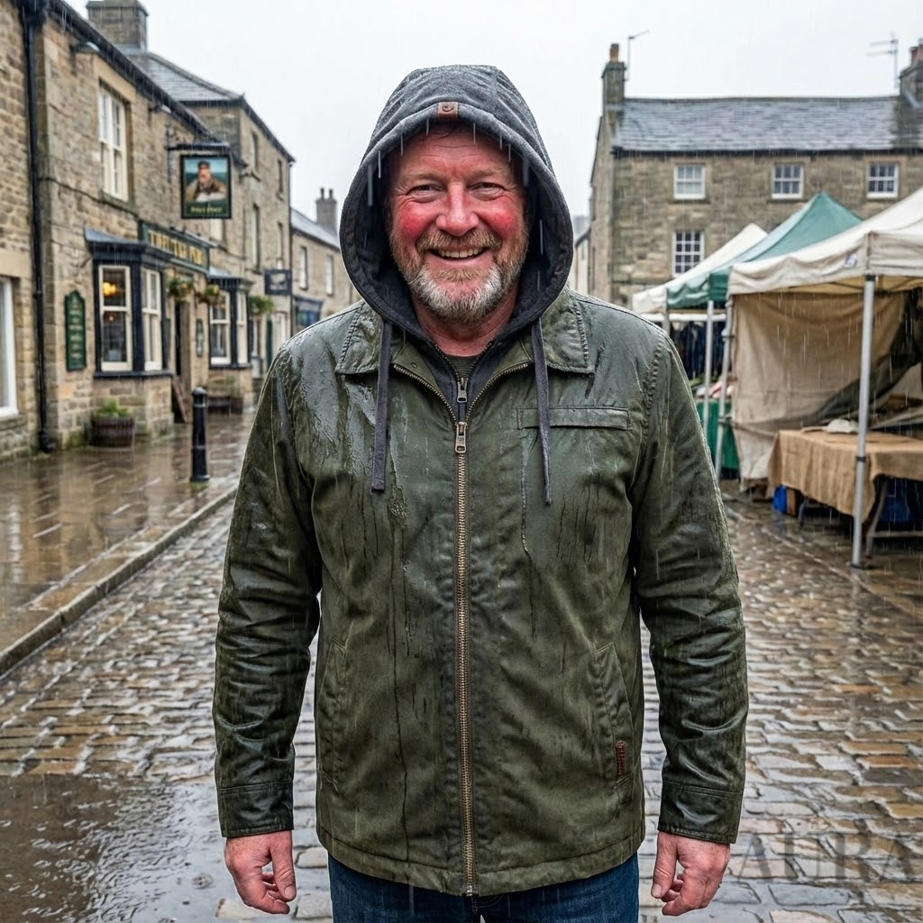 Men's Waterproof Autumn Jacket | Cozy Lining, Weather Protection & Functional Pockets for Casual and Formal Wear