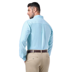Mens Long Sleeve Cotton Dress Shirt – Stylish Fit for Smart & Casual Outfits