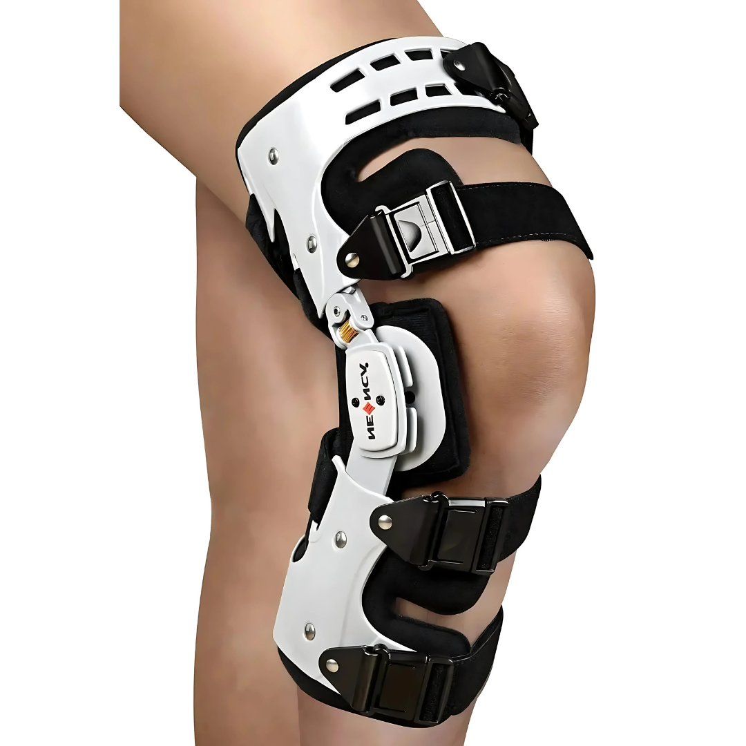 Knieschiene – entlastende Knieorthese bei Arthrose und Schmerzen, stabilisierende Schiene Kreuzbandriss