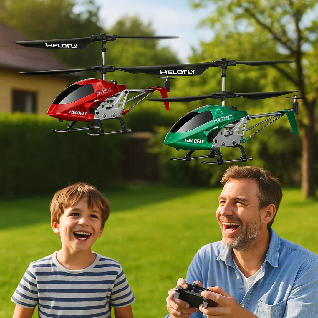 Mini Hubschrauber ferngesteuert mit Kamera – RC Helikopter S107H für Indoor Flugspaß