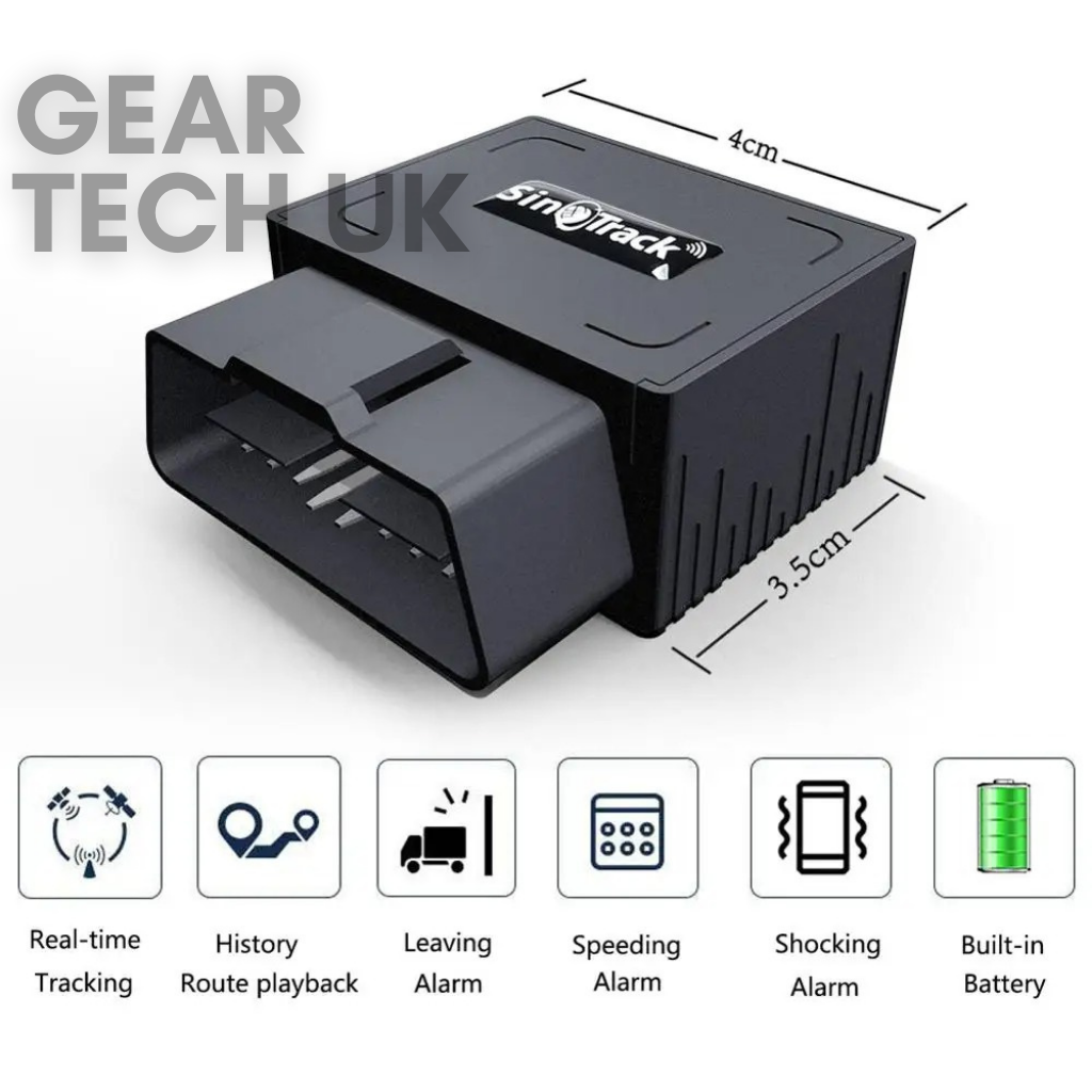 Localizzatore Auto Senza Abbonamento IT – Dispositivo di Tracciamento GPS OBD2 per Auto | Localizzatore GPS per Auto Plug & Play in Tempo Reale