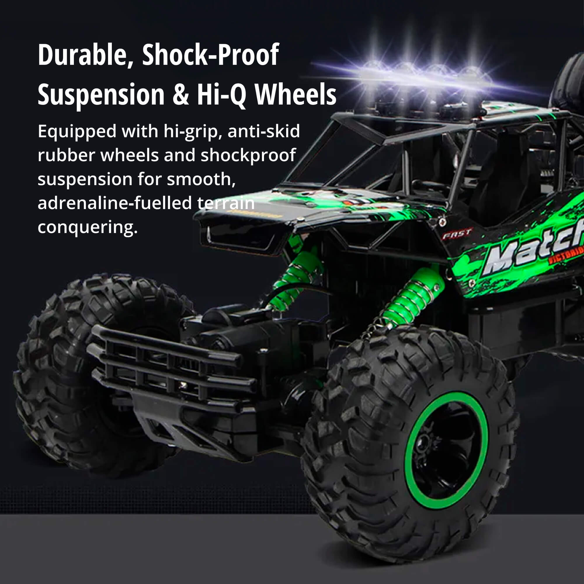 Monster Truck 4x4 Rock Crawler – Auto Fuoristrada Radiocomandata per Terreni Estremi
