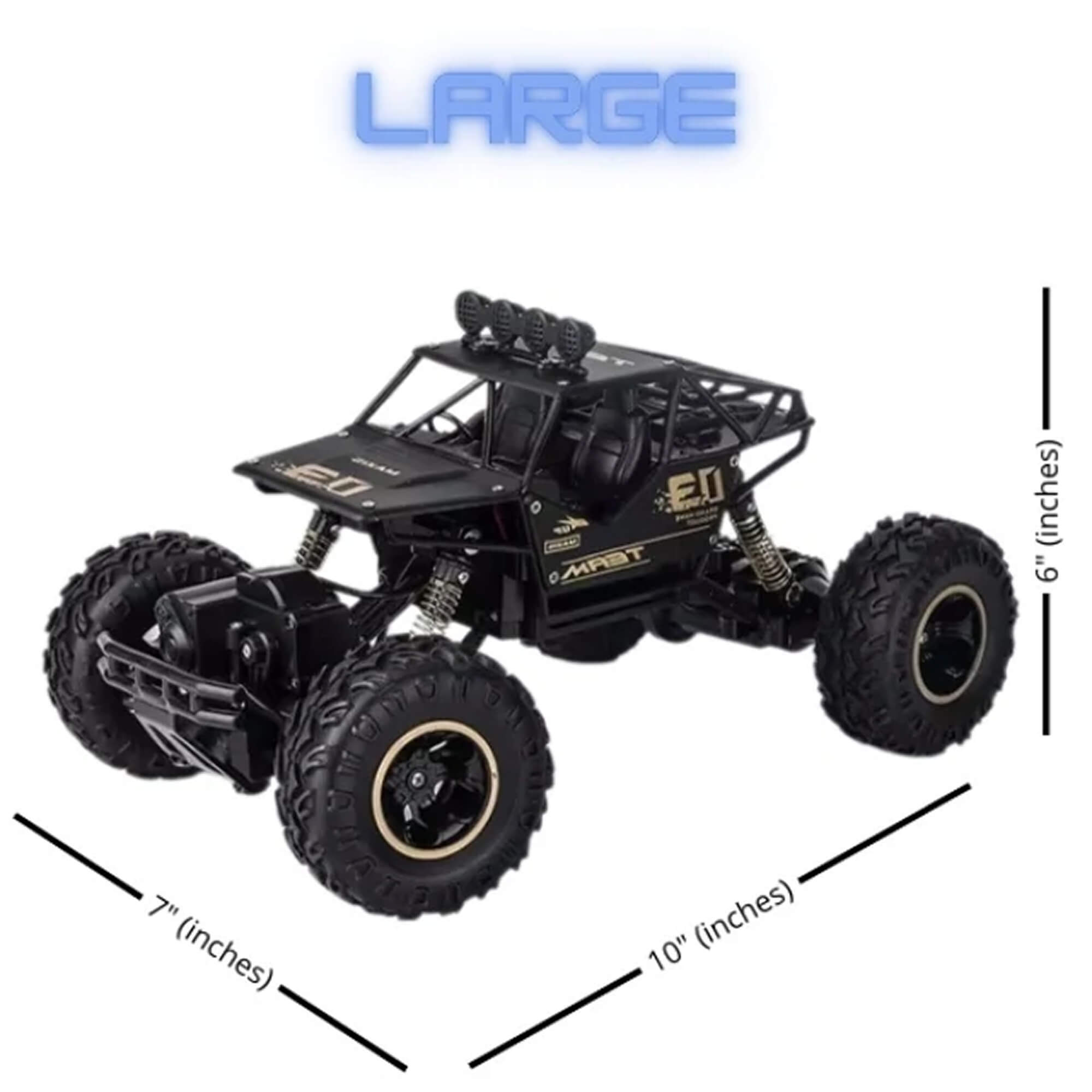 Monster Truck 4x4 Rock Crawler – Auto Fuoristrada Radiocomandata per Terreni Estremi