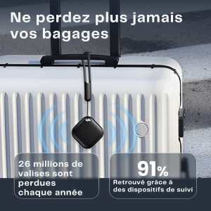 Kompakter wasserdichter GPS-Tracker mit Diebstahlalarm für Schlüssel, Taschen, Gepäck und persönliche Gegenstände