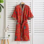 Light Cotton Dressing Gown for Women