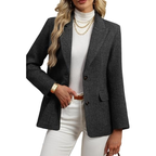 Tweed Blazer For Women - Winter Blazer