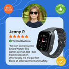 Orologio Smart per Bambini con GPS Tracker – Localizzatore Sicuro e Facile da Usare