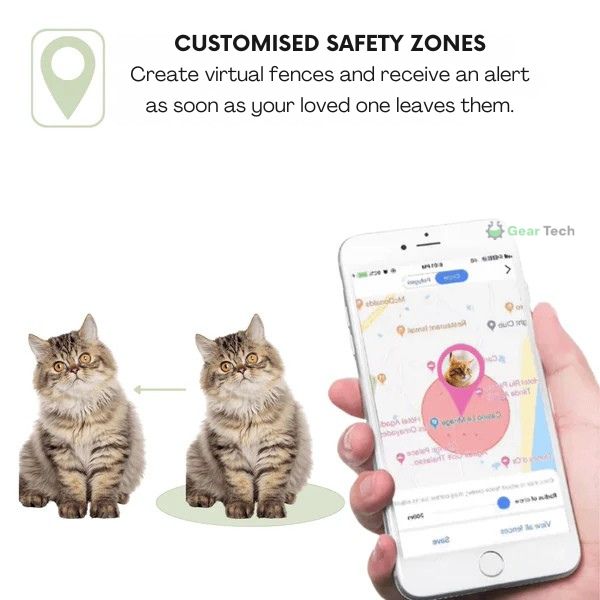 Collare GPS per Animali | Impermeabile, Regolabile e con Portata Illimitata per Cani e Gatti