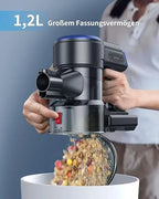 Leistungsstarker Akku Staubsauger beutellos und kabellos mit großer Batterie und Schnellladefunktion