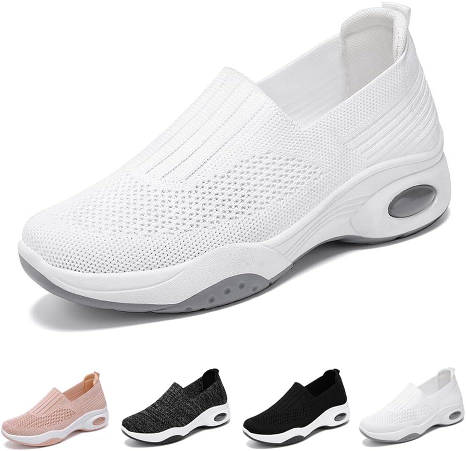 Plantar Fasciitis Slip On Comfortable Orthopedic Women Shoes